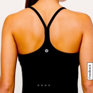 Lululemon Power Y Tank in Black